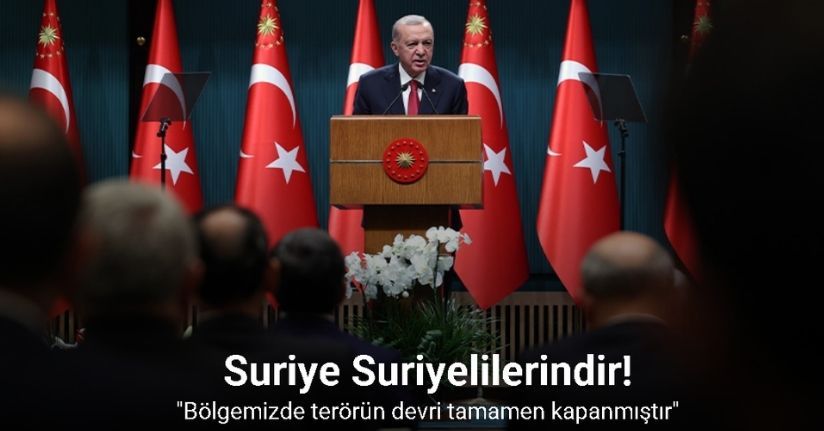 Cumhurbaşkanı Erdoğan: 