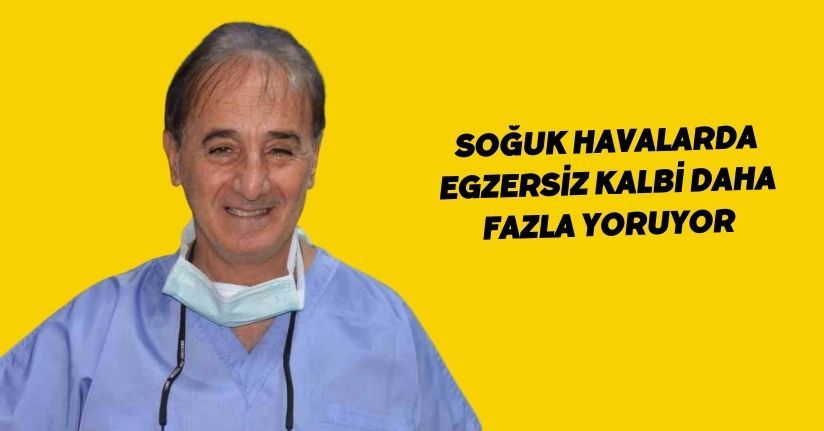 Soğuk havalarda egzersiz, kalbi daha fazla yoruyor