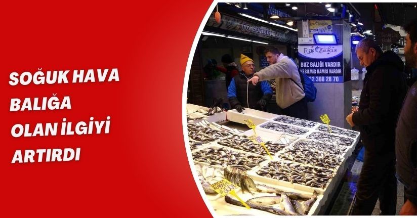 Soğuk hava balığa olan ilgiyi artırdı
