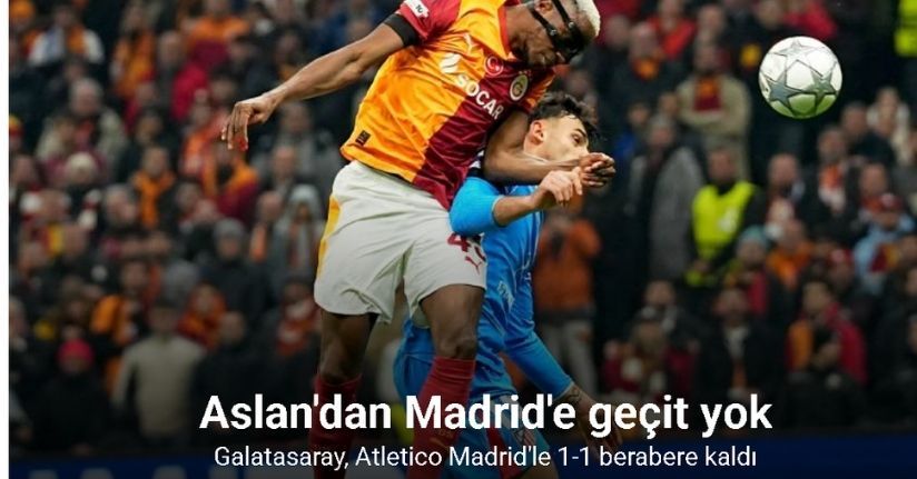 Galatasaray, UEFA Şampiyonlar Ligi’nde puanını 10’a çıkardı