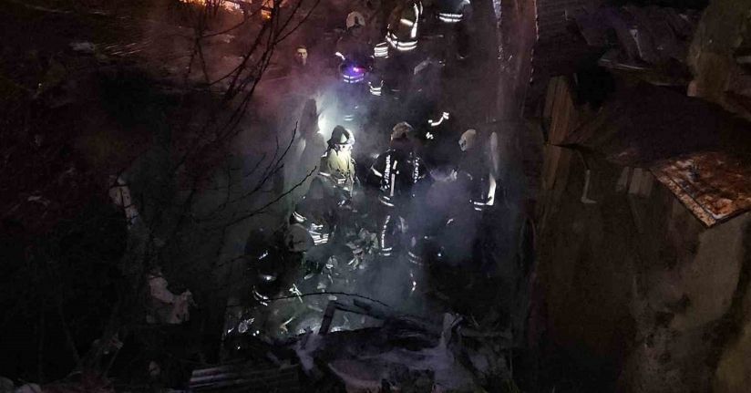 Eyüpsultan’da gecekondu yangını: 1 ölü 1 yaralı