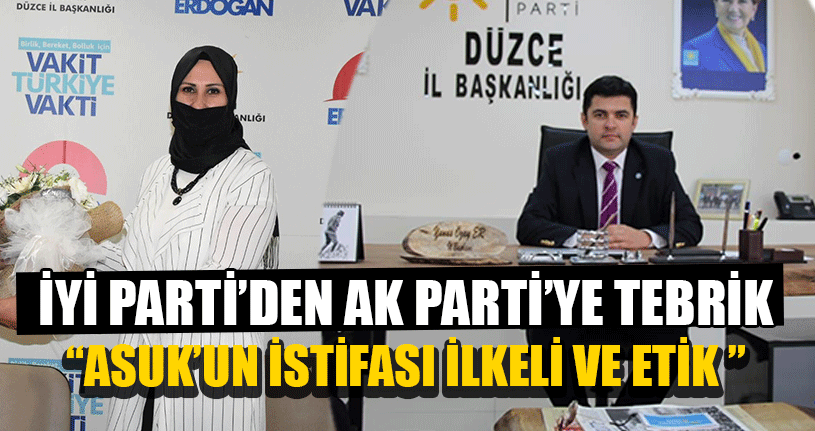 İYİ Parti’den AK Parti’ye Tebrik