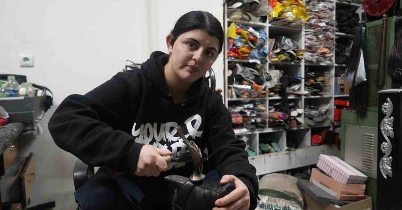 Erkek egemen mesleğe kadın eli değdi