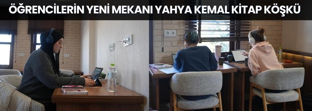 Gençler’den Yeni Kütüphaneye Yoğun İlgi