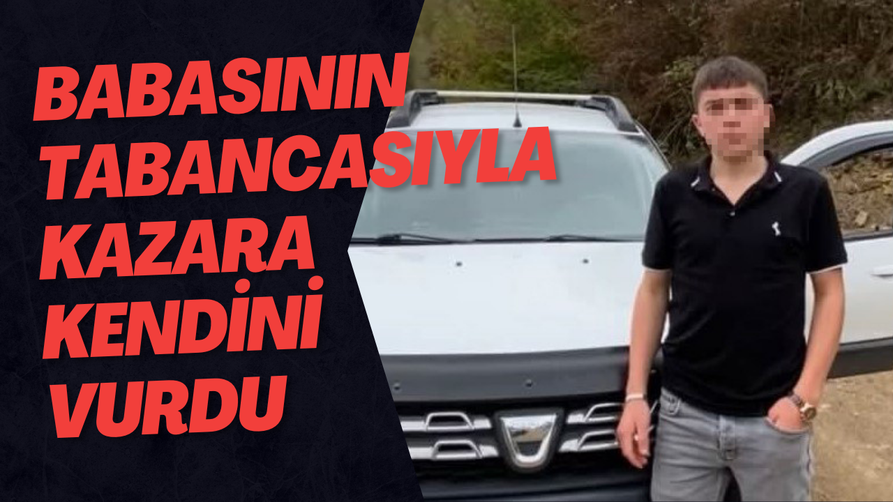 Babasının Tabancasıyla Kazara Kendini Vurdu