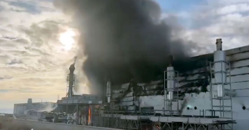 Afyonkarahisar'da enerji santralinde yangın