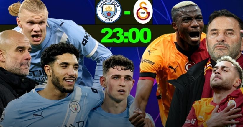 Galatasaray deplasmanda Manchester City ile karşılaşacak