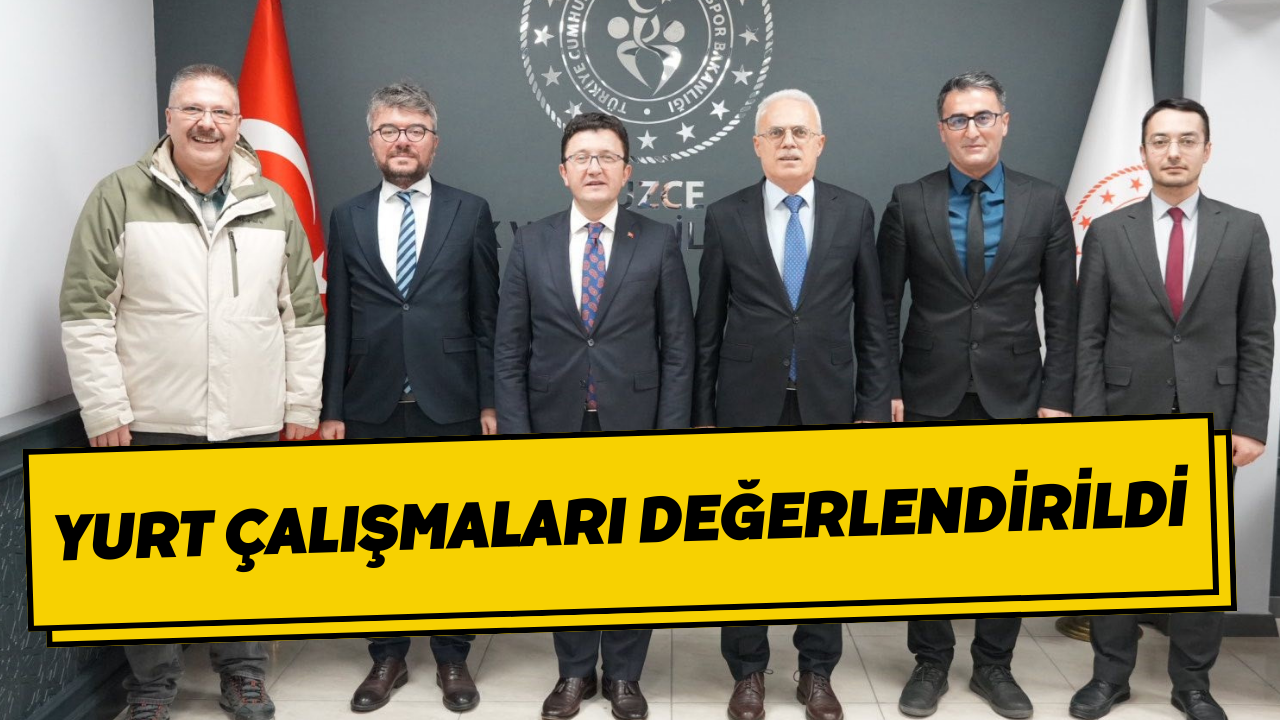 Yurt Çalışmaları Değerlendirildi
