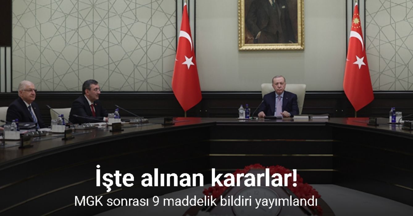 MGK Bildirisi: 