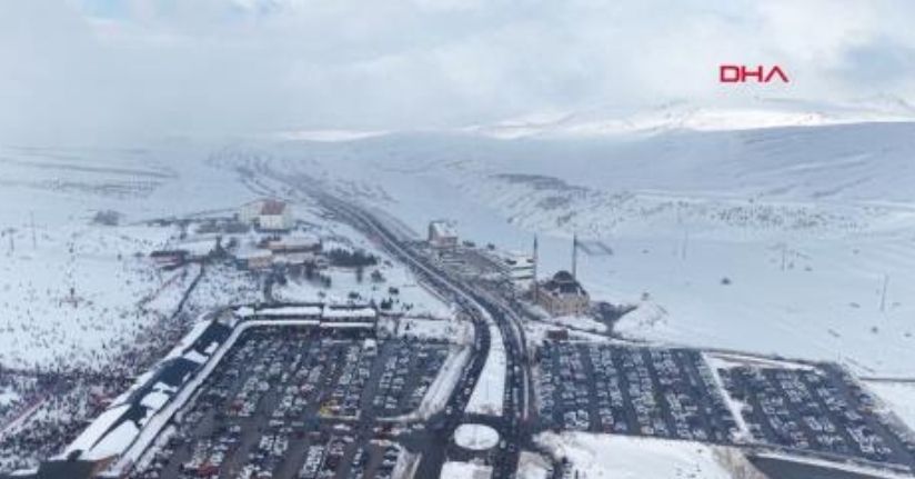 Erciyes, sömestirde 1,2 milyon ziyaretçi ağırladı