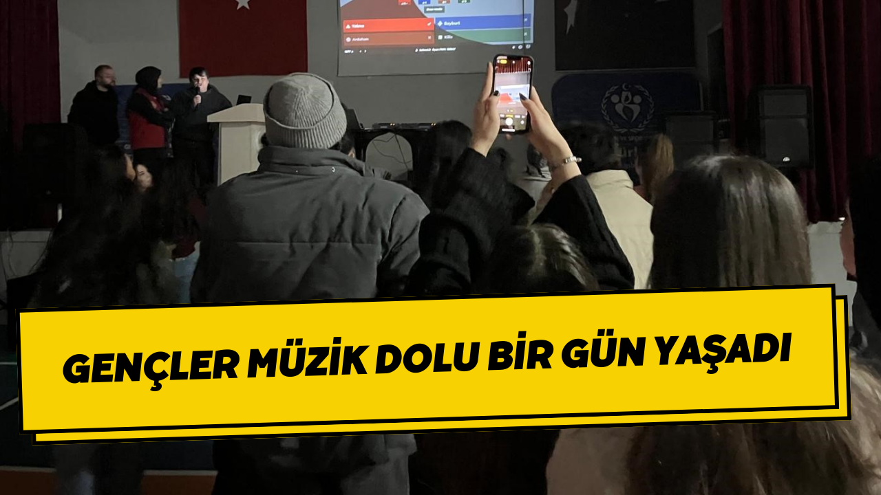 Gençler Müzik Dolu Bir Gün Yaşadı