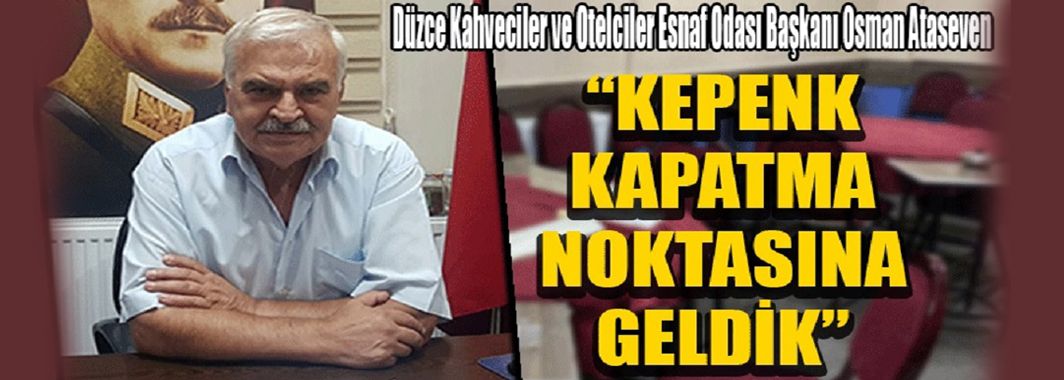 Kahveci Esnafı Kan Ağlıyor