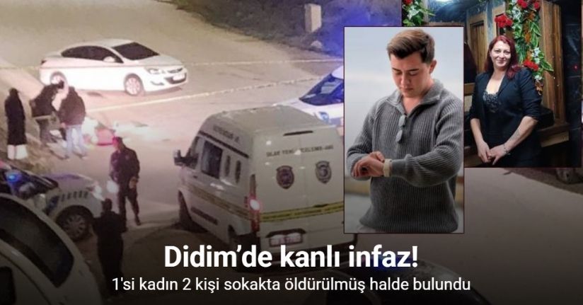 Didim’de kanlı infaz: 2 ölü