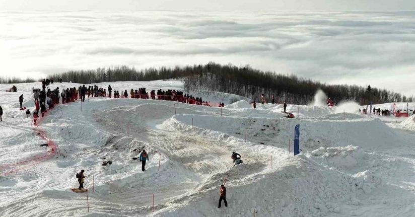 Rize’de adrenalin sis deniziyle buluştu, ortaya görsel şölen çıktı