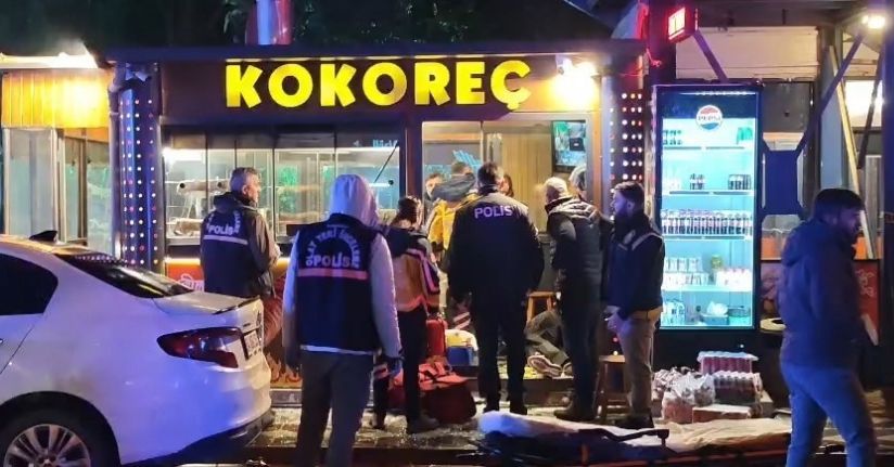 Kokoreççideki cinayet anı kamerada, polis zanlıları 3 saat geçmeden yakaladı