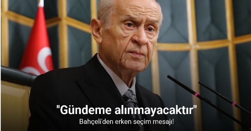 Bahçeli: 