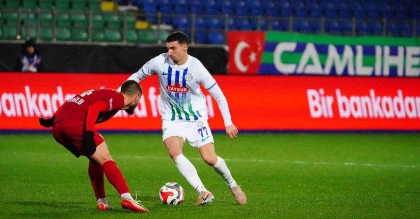 Ziraat Türkiye Kupası: Çaykur Rizespor: 1 - Beyoğlu Yeni Çarşı: 1