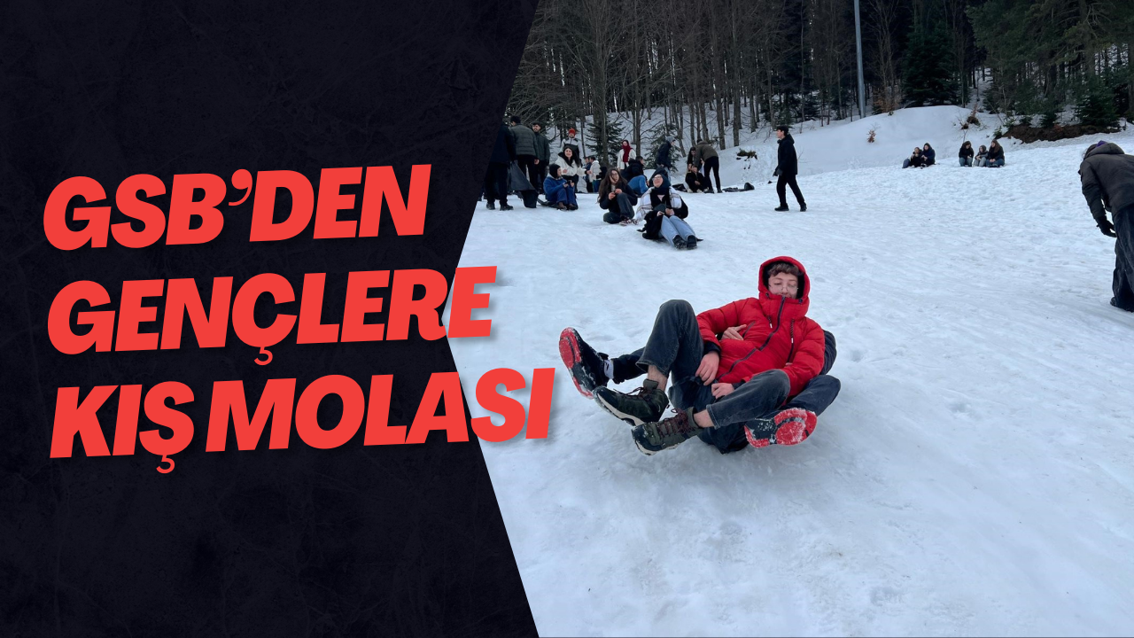 GSB’den Gençlere Kış Molası