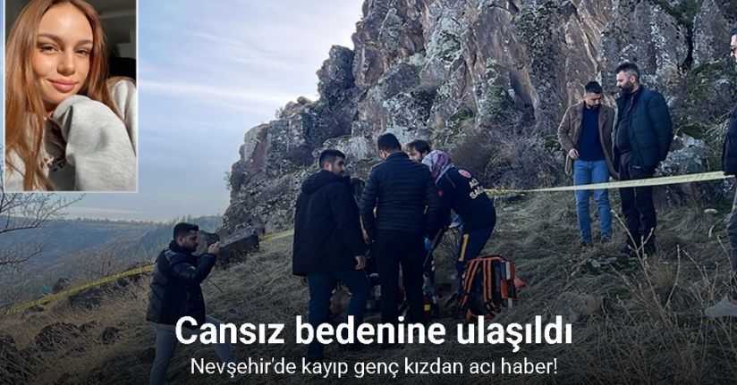 Kayıp genç kızdan acı haber