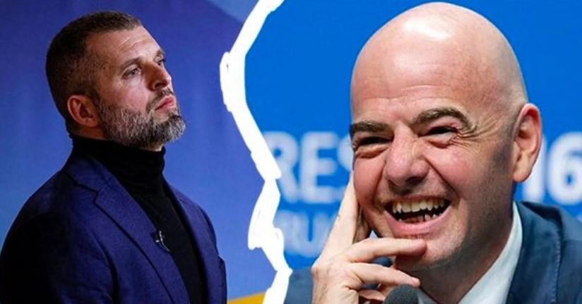 Infantino ve Ukrayna Karşı Karşıya