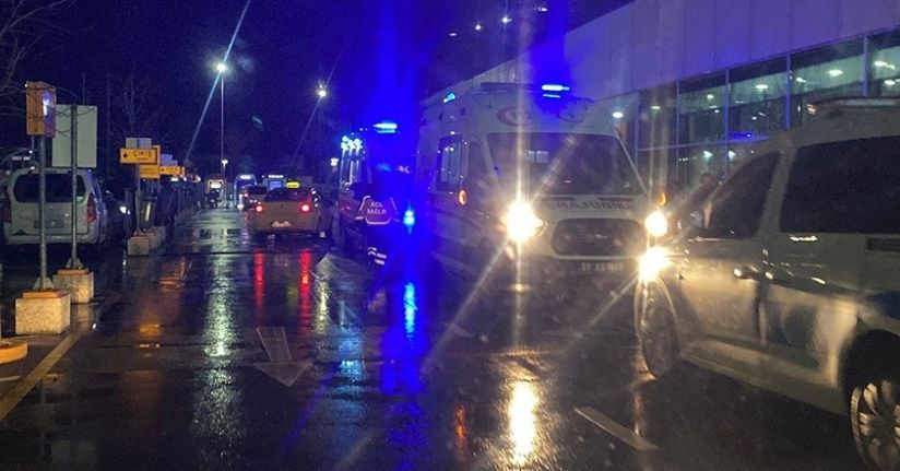 Zehirlenen 8 güvenlik görevlisi hastaneye kaldırıldı