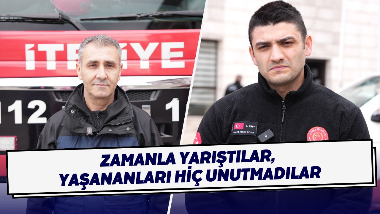 Zamanla Yarıştılar, Yaşananları Hiç Unutmadılar