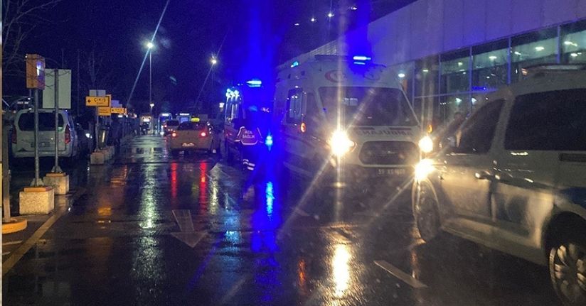 Zehirlenen 8 güvenlik görevlisi hastaneye kaldırıldı