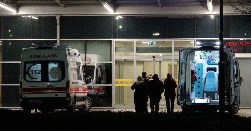 Konya'da 11 kişi, zehirlenme şüphesiyle hastaneye kaldırıldı