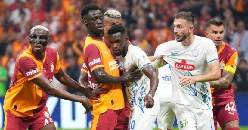 Galatasaray, Çaykur Rizespor deplasmanında