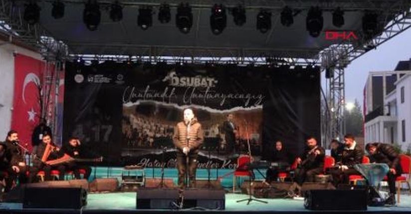 Hatay Medeniyetler Korosu’ndan anma konseri