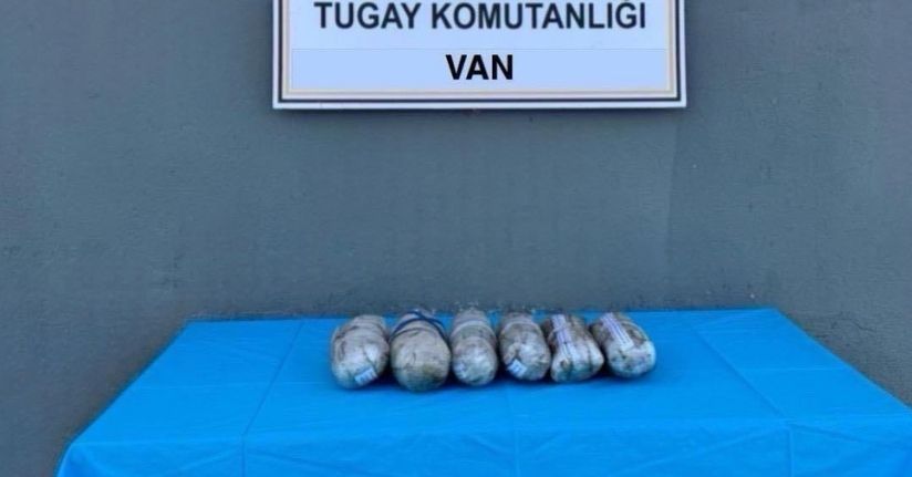 MSB: Van hudut hattında 5 kilo uyuşturucu ele geçirildi