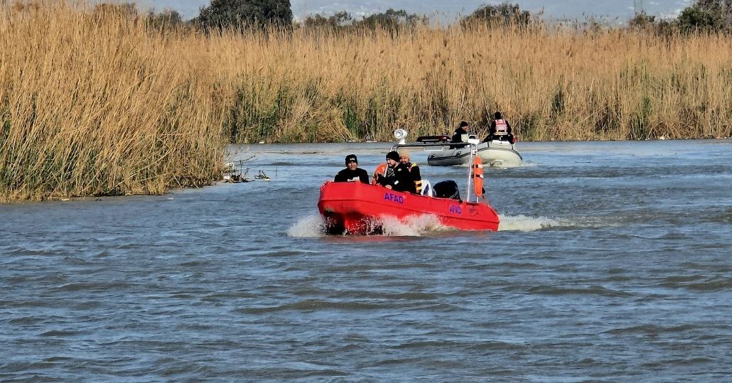 Asi Nehri'ne düşen HATSU personelini arama çalışmaları 5'inci gününde
