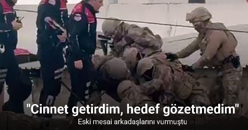 Eski mesai arkadaşlarını vuran şüpheli tutuklandı 