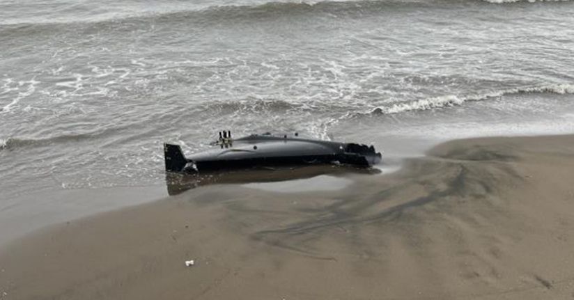 Ordu’da sahilde insansız hava aracı parçası bulundu