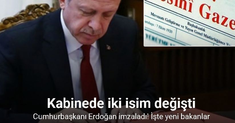 Adalet Bakanı Yılmaz Tunç ve İçişleri Bakanı görevden affını istedi