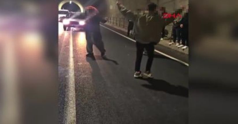 Asker eğlencesi konvoyuyla tüneli kapatanlara 45 bin lira ceza