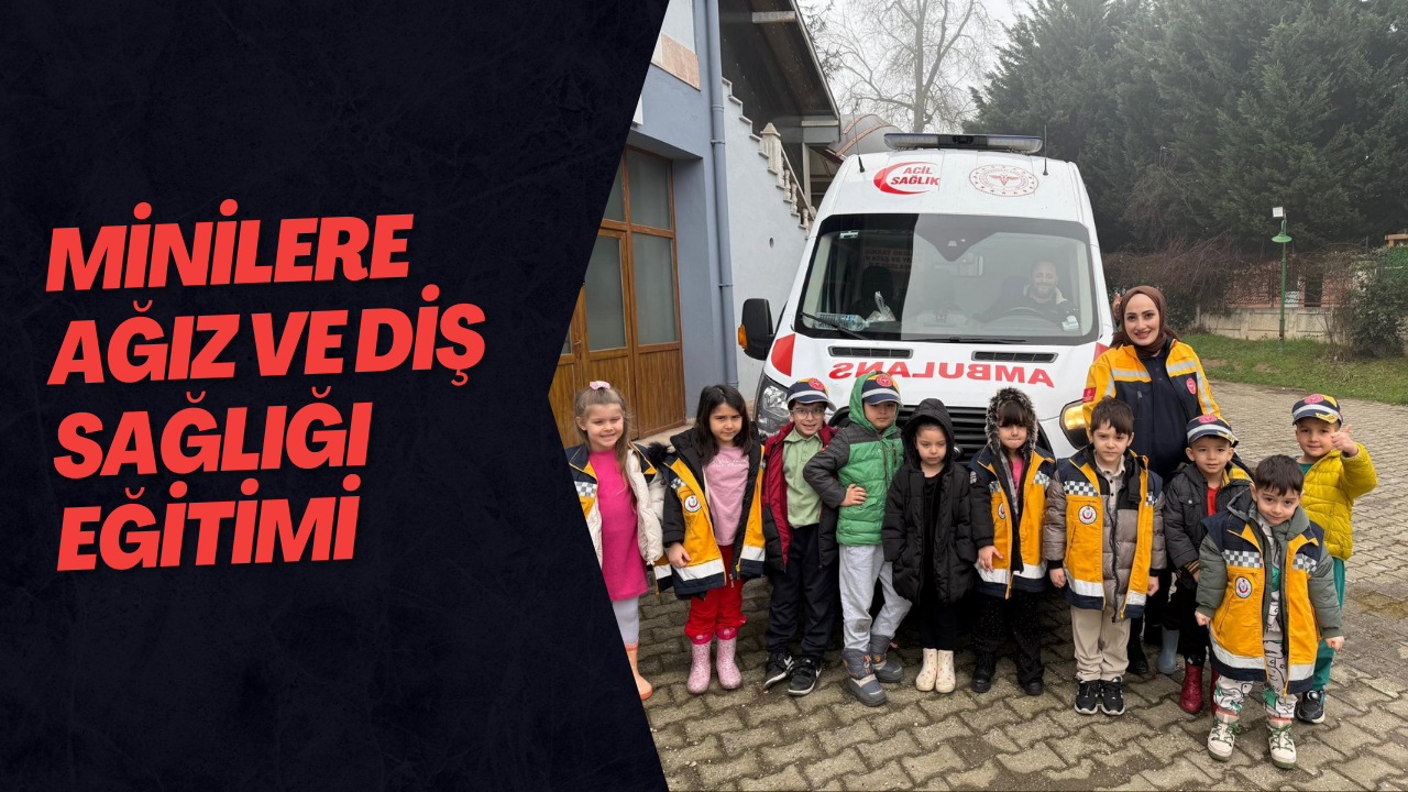 Minilere Ağız Ve Diş Sağlığı Eğitimi