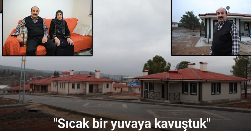 Cumhurbaşkanı Erdoğan’ın açıkladığı ödeme kolaylığı, köy evlerine taşınan depremzedeleri de sevindirdi