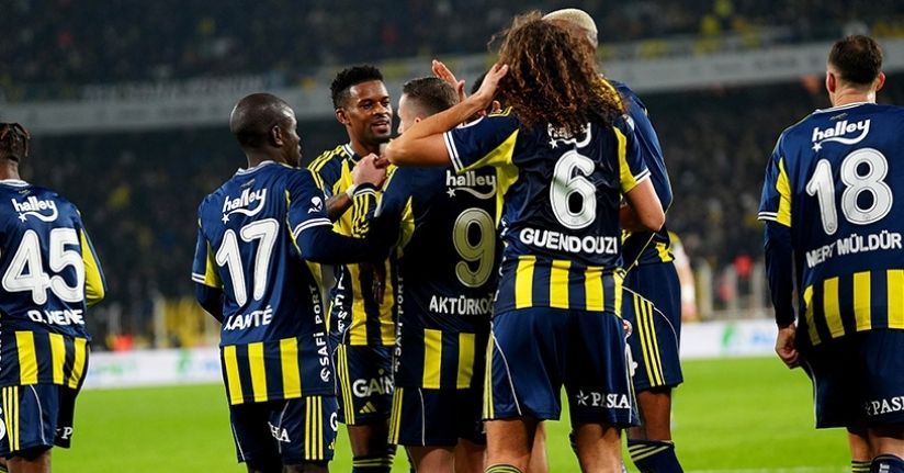 Fenerbahçe’de hedef, Trabzonspor’a karşı seriyi sürdürmek