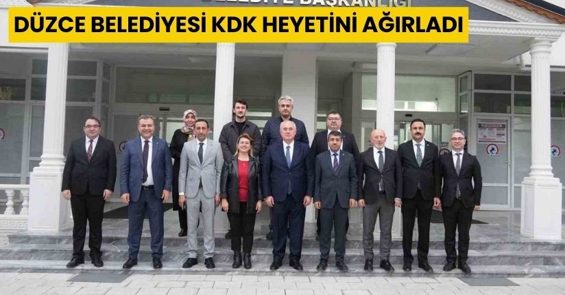 Düzce Belediyesi KDK heyetini ağırladı