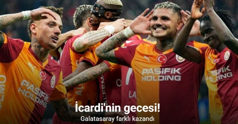 Galatasaray’dan ligde 10 maçlık yenilmezlik serisi