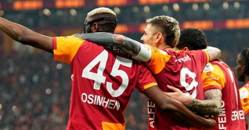 Galatasaray’dan 55 puan, 55 gol