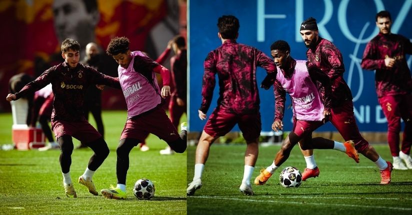 Galatasaray, Juventus maçı hazırlıklarına başladı