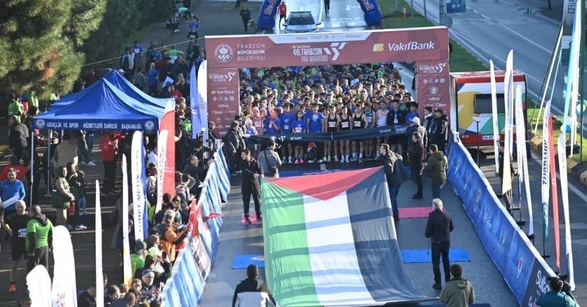 46. Uluslararası Trabzon Yarı Maratonu koşuldu