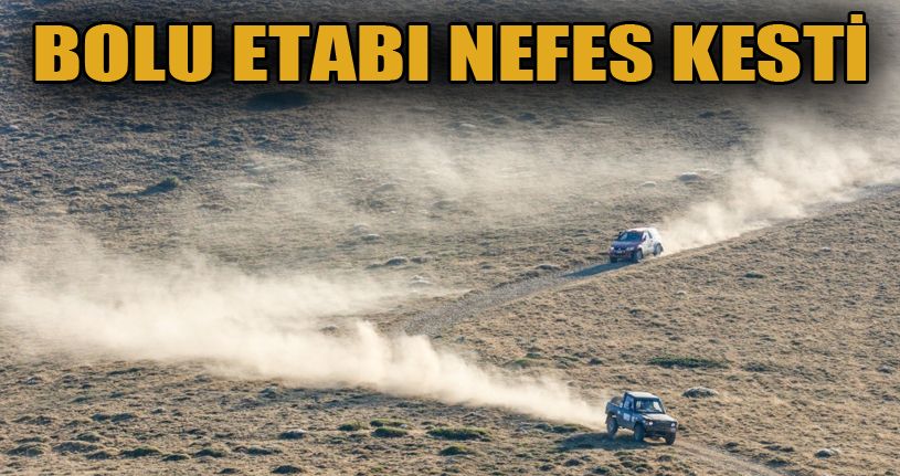 Dünyanın en büyük ve zorlu rallisinde Bolu etabı nefes kesti