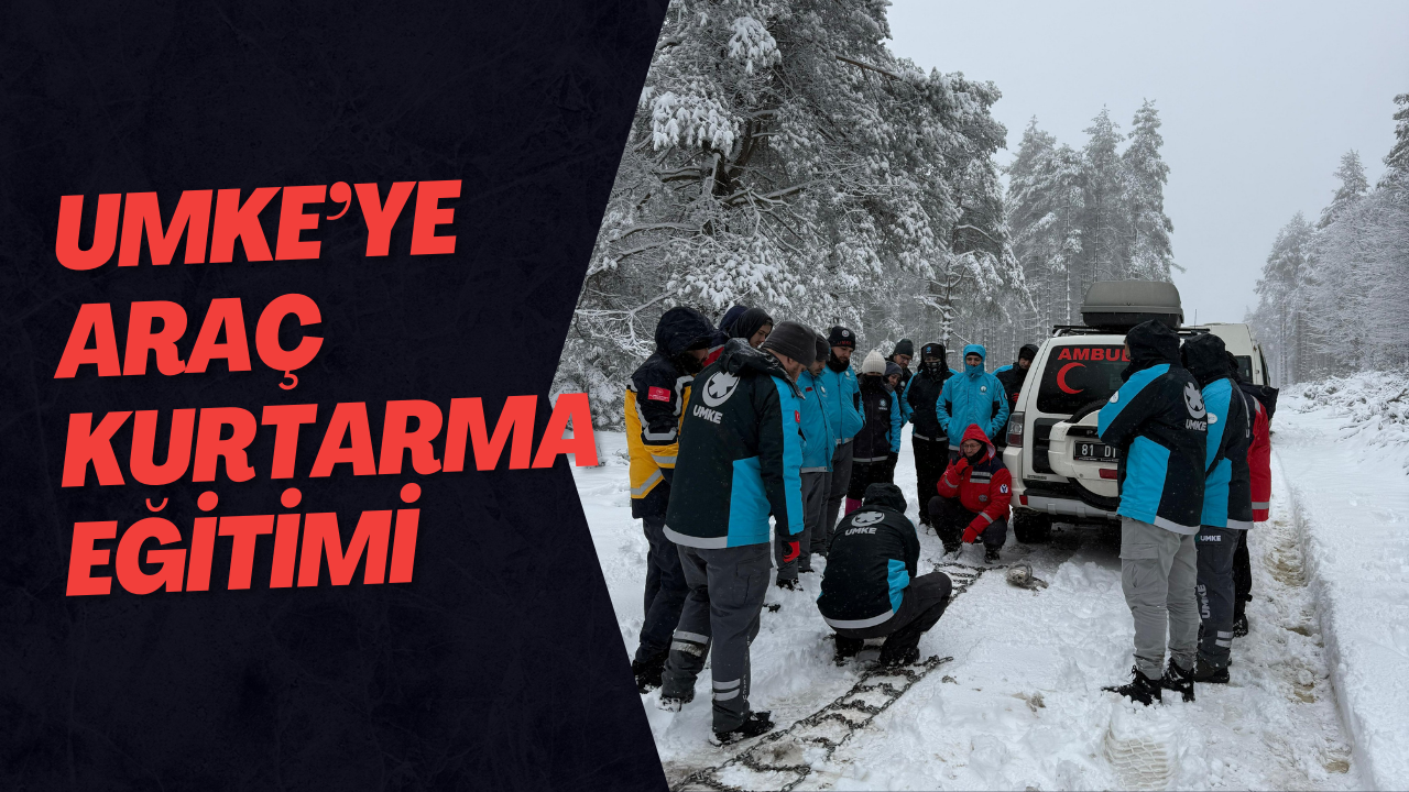 UMKE’ye Araç Kurtarma Eğitimi