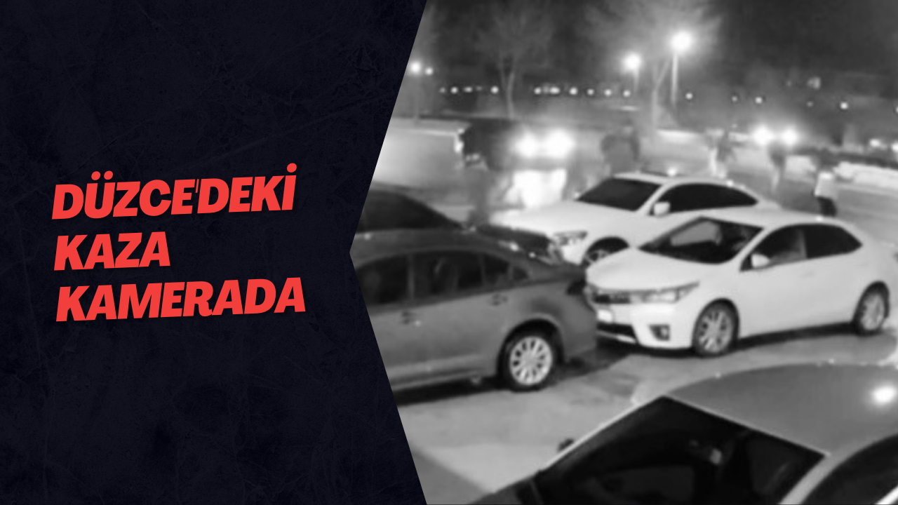 Düzce'deki Kaza Kamerada