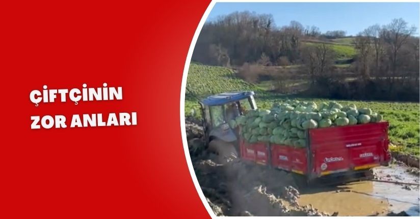 Çiftçinin zor anları