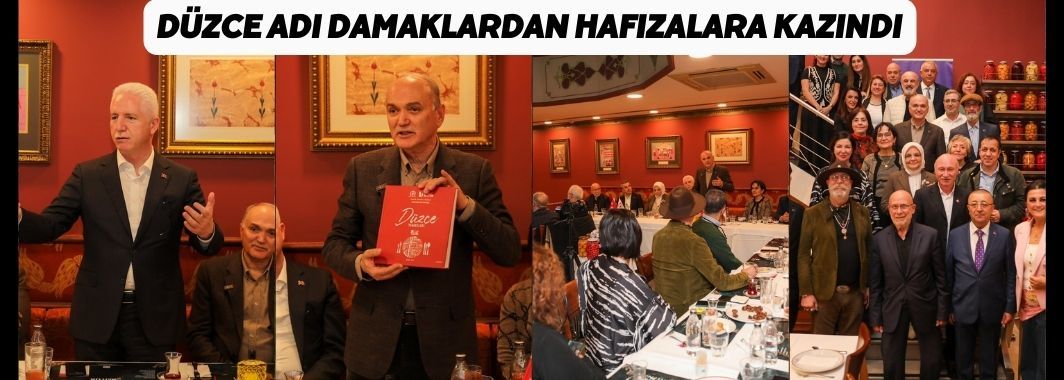 Düzce Mutfağı İstanbul’da Tanıtıldı