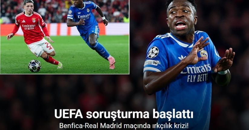 UEFA, Benfica - Real Madrid maçındaki ırkçılık iddialarıyla ilgili soruşturma başlattı